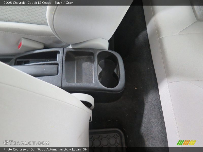 Black / Gray 2008 Chevrolet Cobalt LS Coupe