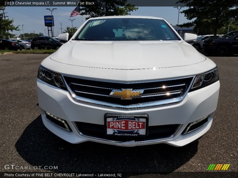 Summit White / Jet Black 2019 Chevrolet Impala LT