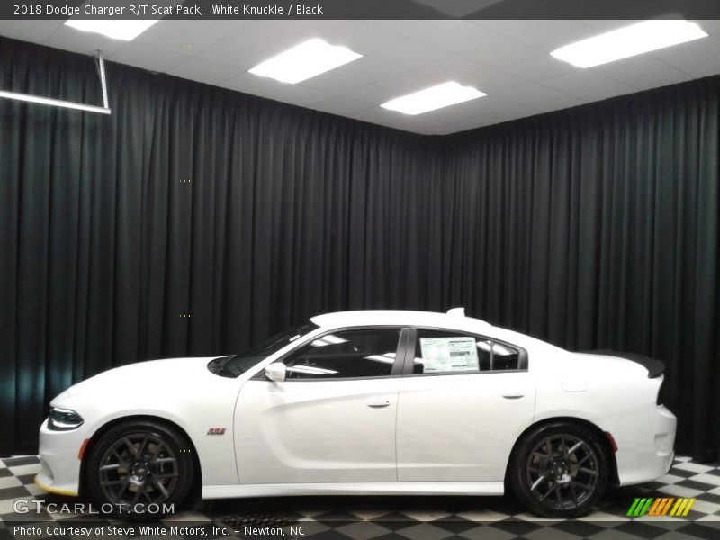 White Knuckle / Black 2018 Dodge Charger R/T Scat Pack