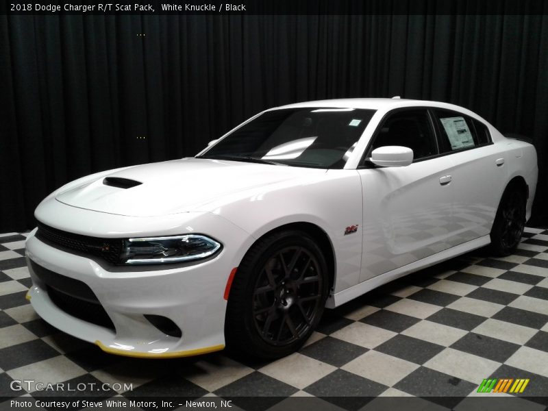 White Knuckle / Black 2018 Dodge Charger R/T Scat Pack