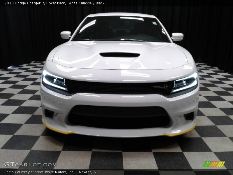 White Knuckle / Black 2018 Dodge Charger R/T Scat Pack