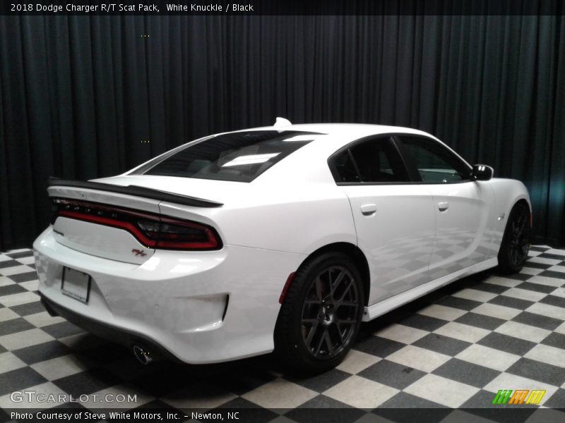 White Knuckle / Black 2018 Dodge Charger R/T Scat Pack