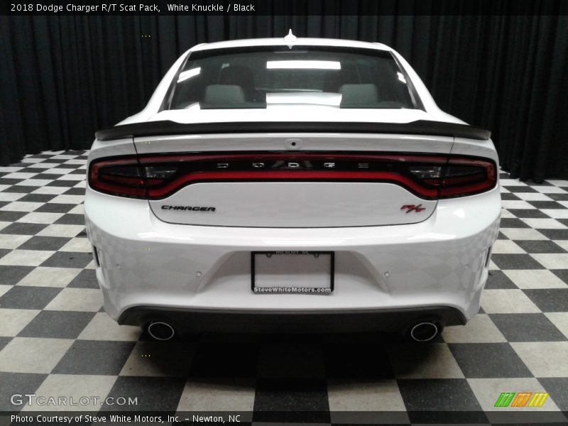 White Knuckle / Black 2018 Dodge Charger R/T Scat Pack