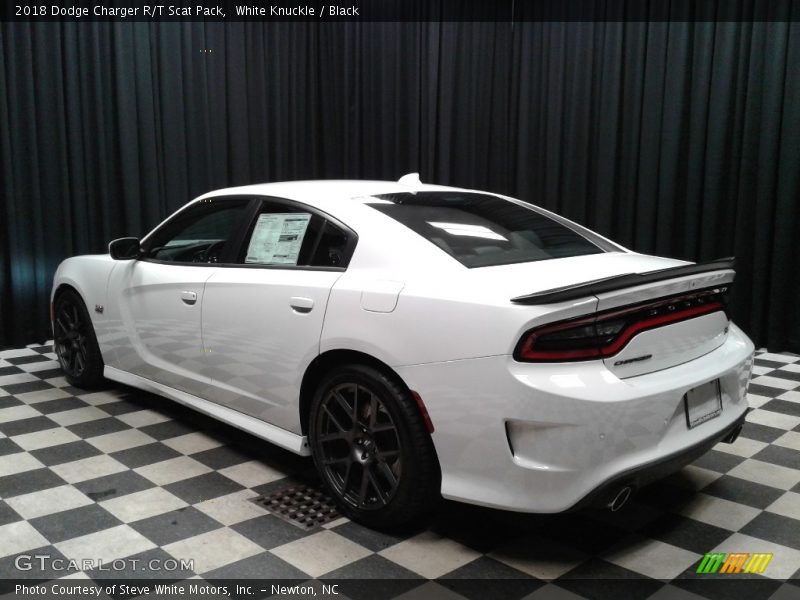 White Knuckle / Black 2018 Dodge Charger R/T Scat Pack