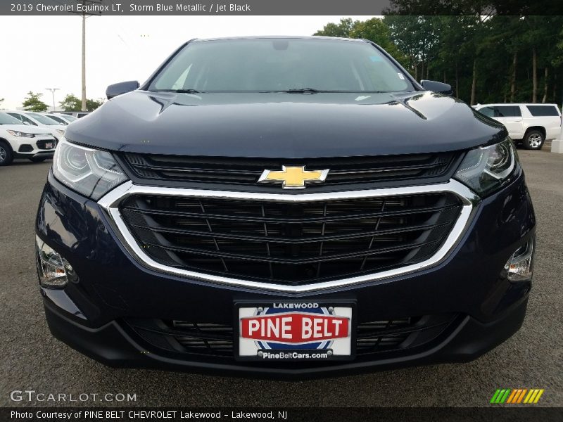 Storm Blue Metallic / Jet Black 2019 Chevrolet Equinox LT