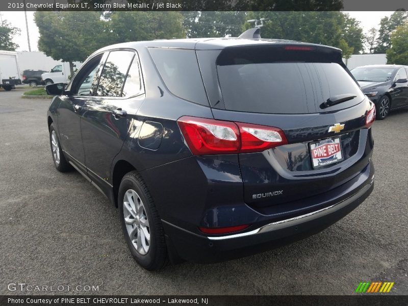 Storm Blue Metallic / Jet Black 2019 Chevrolet Equinox LT