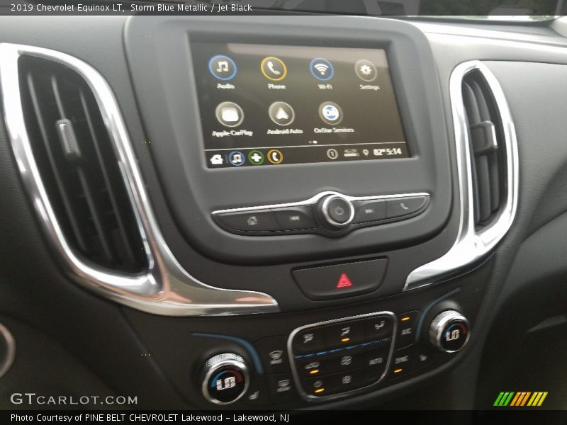 Storm Blue Metallic / Jet Black 2019 Chevrolet Equinox LT