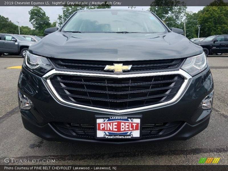 Nightfall Gray Metallic / Medium Ash Gray 2019 Chevrolet Equinox LS