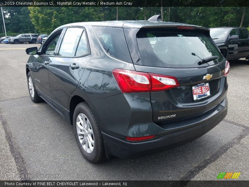 Nightfall Gray Metallic / Medium Ash Gray 2019 Chevrolet Equinox LS