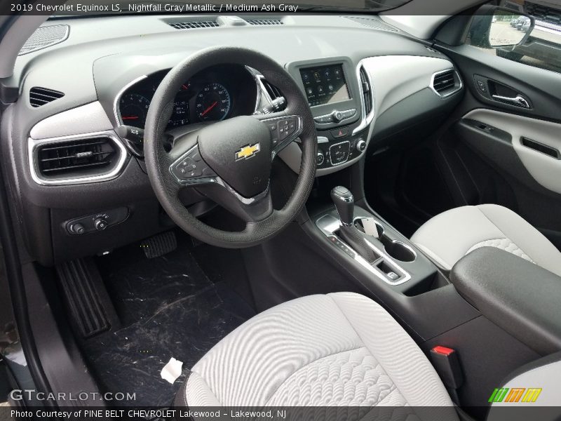 Nightfall Gray Metallic / Medium Ash Gray 2019 Chevrolet Equinox LS