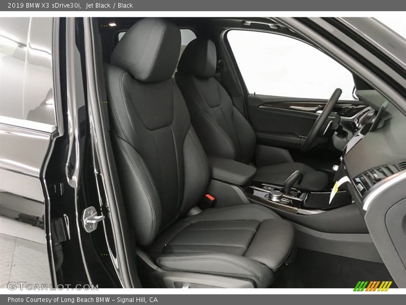 Jet Black / Black 2019 BMW X3 sDrive30i