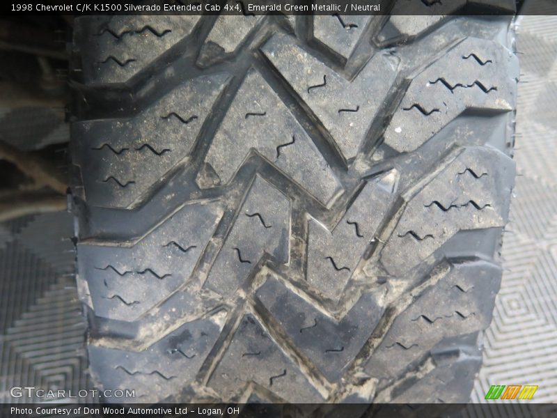 Emerald Green Metallic / Neutral 1998 Chevrolet C/K K1500 Silverado Extended Cab 4x4