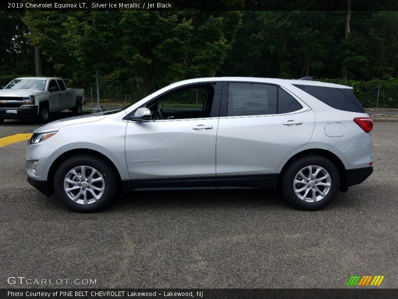 Silver Ice Metallic / Jet Black 2019 Chevrolet Equinox LT