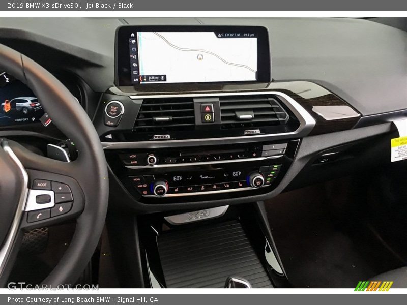 Jet Black / Black 2019 BMW X3 sDrive30i