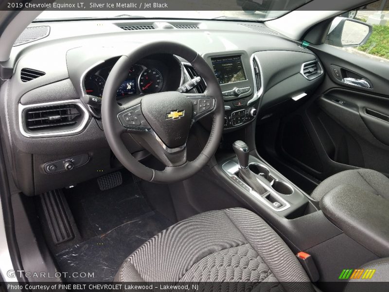 Silver Ice Metallic / Jet Black 2019 Chevrolet Equinox LT