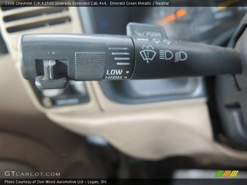 Emerald Green Metallic / Neutral 1998 Chevrolet C/K K1500 Silverado Extended Cab 4x4