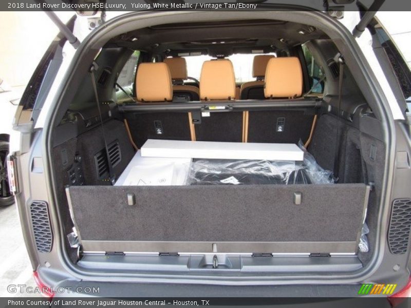 Yulong White Metallic / Vintage Tan/Ebony 2018 Land Rover Discovery HSE Luxury