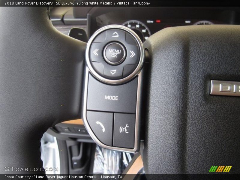 Yulong White Metallic / Vintage Tan/Ebony 2018 Land Rover Discovery HSE Luxury