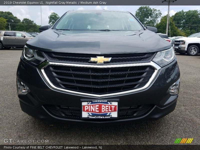 Nightfall Gray Metallic / Medium Ash Gray 2019 Chevrolet Equinox LS
