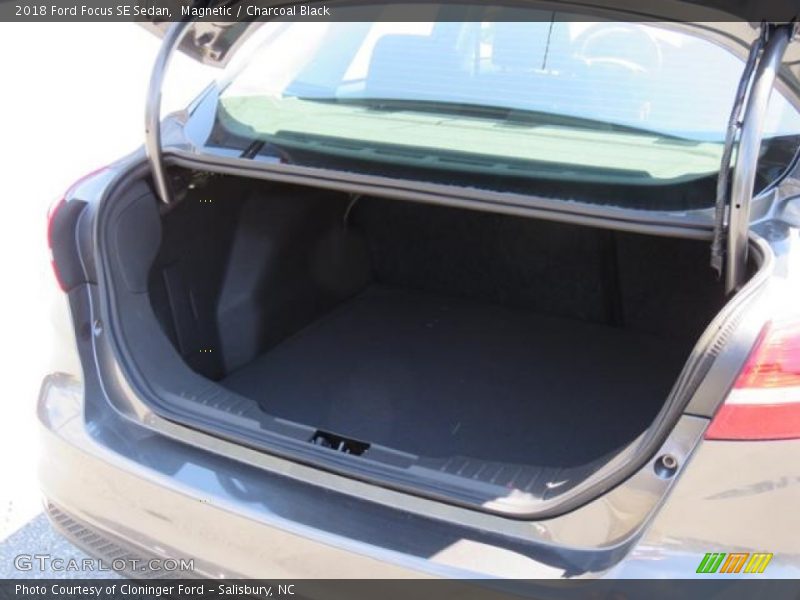 Magnetic / Charcoal Black 2018 Ford Focus SE Sedan