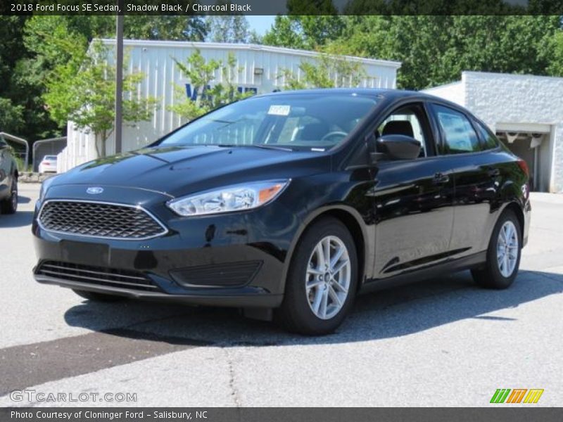 Shadow Black / Charcoal Black 2018 Ford Focus SE Sedan