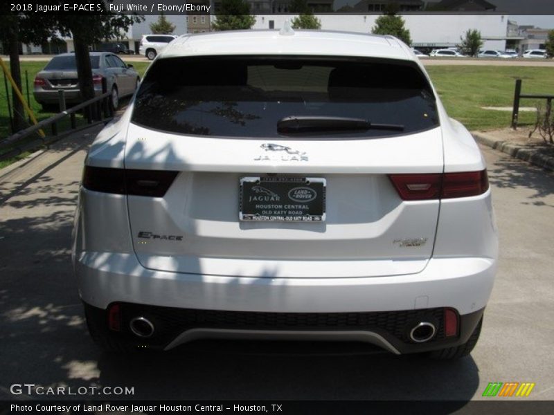 Fuji White / Ebony/Ebony 2018 Jaguar E-PACE S