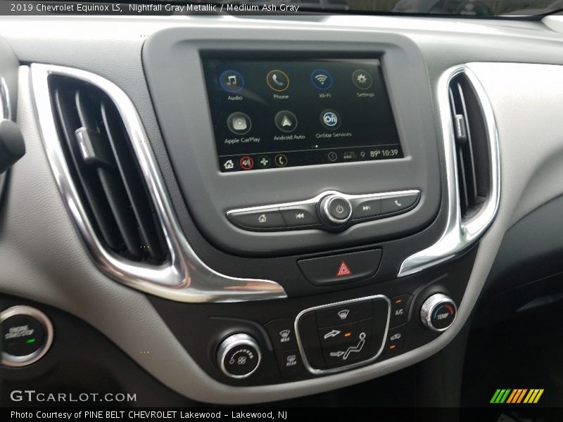 Nightfall Gray Metallic / Medium Ash Gray 2019 Chevrolet Equinox LS