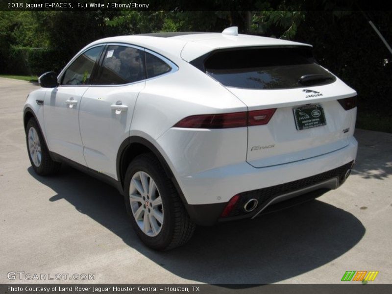 Fuji White / Ebony/Ebony 2018 Jaguar E-PACE S