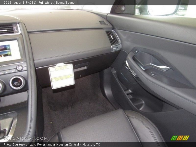 Fuji White / Ebony/Ebony 2018 Jaguar E-PACE S