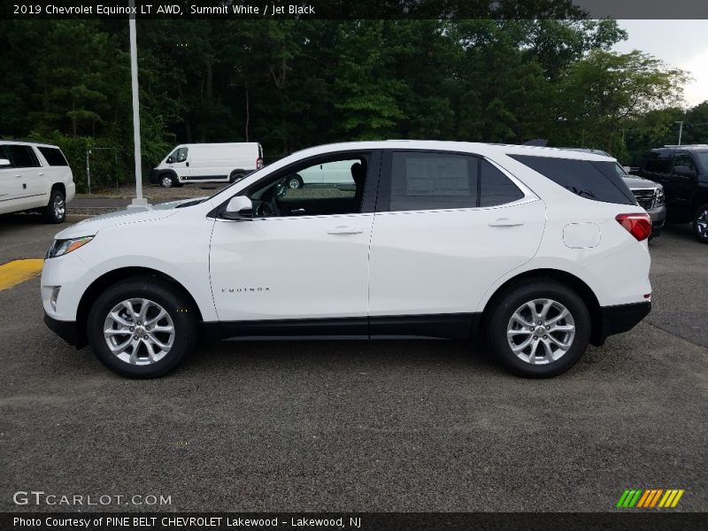 Summit White / Jet Black 2019 Chevrolet Equinox LT AWD