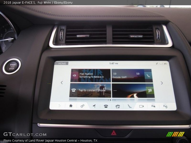 Fuji White / Ebony/Ebony 2018 Jaguar E-PACE S