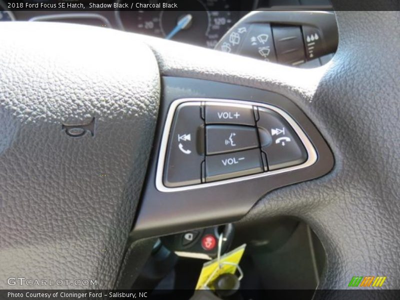 Shadow Black / Charcoal Black 2018 Ford Focus SE Hatch