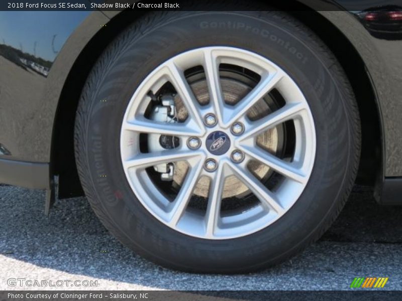 Shadow Black / Charcoal Black 2018 Ford Focus SE Sedan