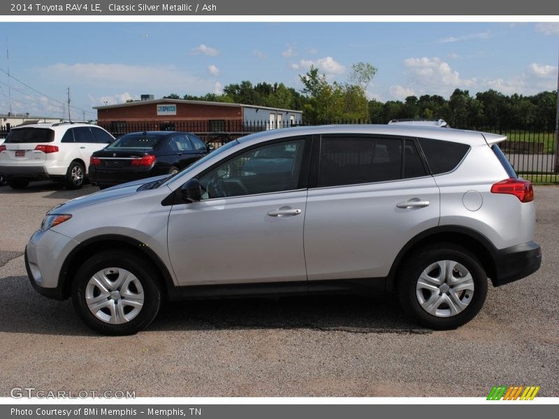 Classic Silver Metallic / Ash 2014 Toyota RAV4 LE