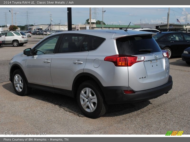Classic Silver Metallic / Ash 2014 Toyota RAV4 LE
