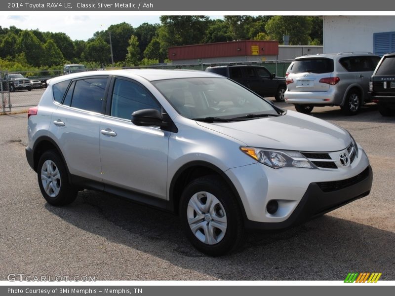 Classic Silver Metallic / Ash 2014 Toyota RAV4 LE