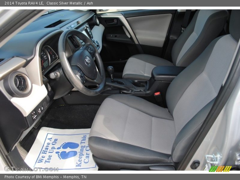 Classic Silver Metallic / Ash 2014 Toyota RAV4 LE