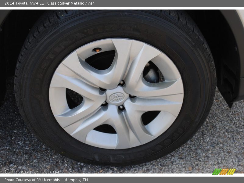 Classic Silver Metallic / Ash 2014 Toyota RAV4 LE