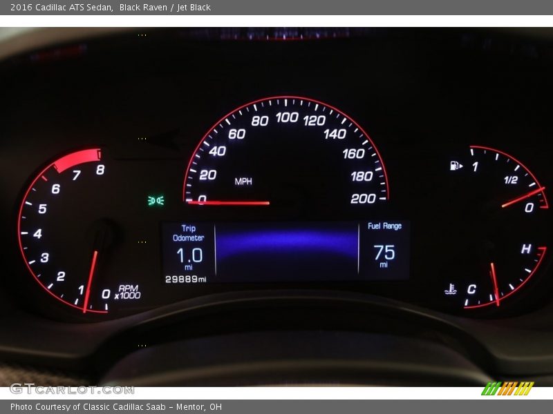  2016 ATS Sedan Sedan Gauges