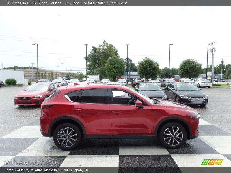 Soul Red Crystal Metallic / Parchment 2018 Mazda CX-5 Grand Touring