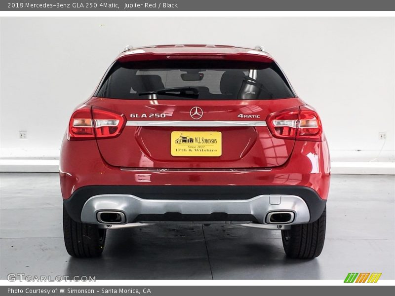 Jupiter Red / Black 2018 Mercedes-Benz GLA 250 4Matic