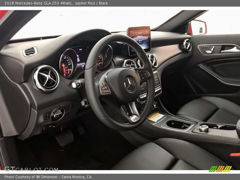 Jupiter Red / Black 2018 Mercedes-Benz GLA 250 4Matic