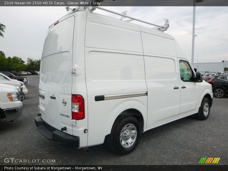 Glacier White / Gray 2018 Nissan NV 2500 HD SV Cargo