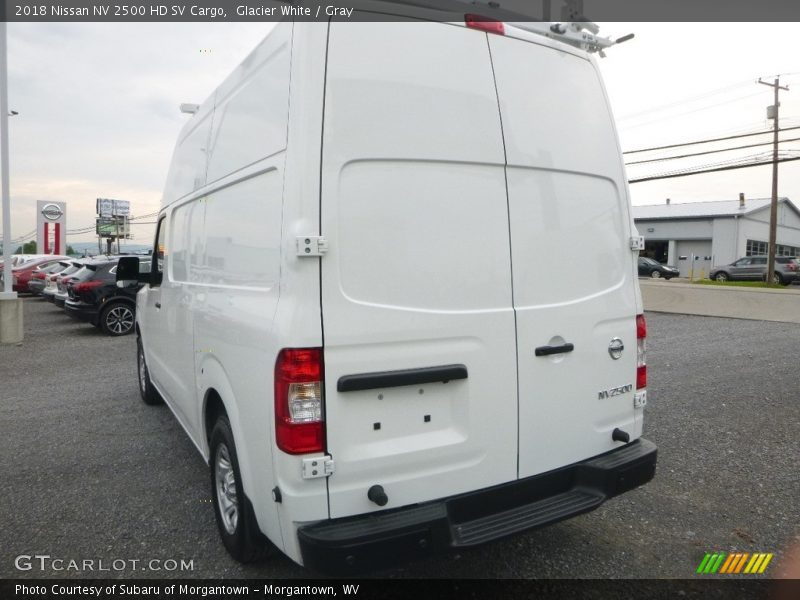 Glacier White / Gray 2018 Nissan NV 2500 HD SV Cargo