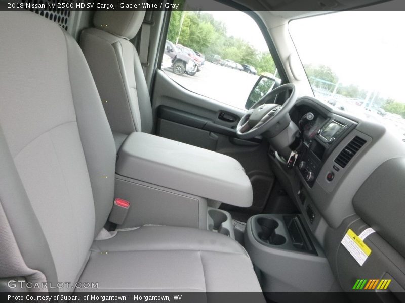 Glacier White / Gray 2018 Nissan NV 2500 HD SV Cargo