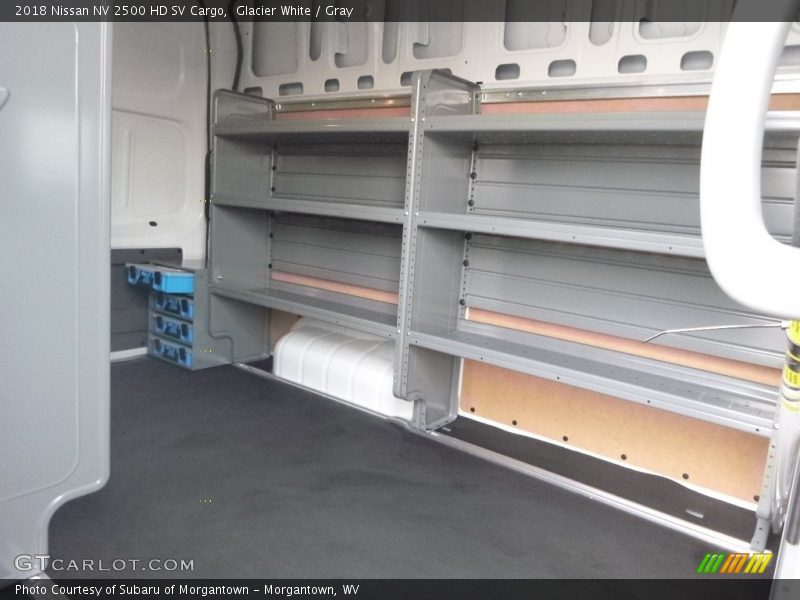 Glacier White / Gray 2018 Nissan NV 2500 HD SV Cargo