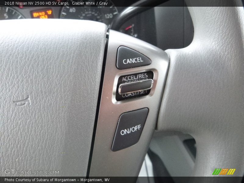 Glacier White / Gray 2018 Nissan NV 2500 HD SV Cargo