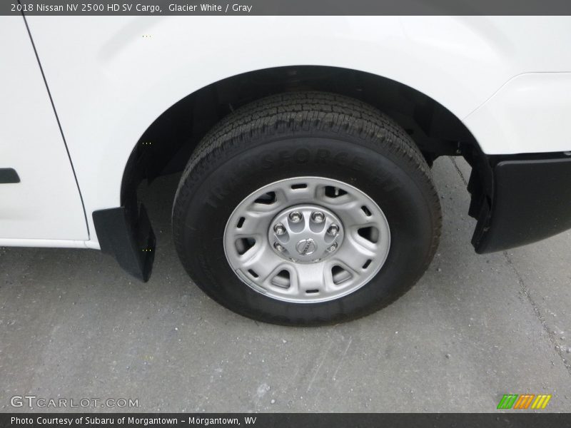 Glacier White / Gray 2018 Nissan NV 2500 HD SV Cargo