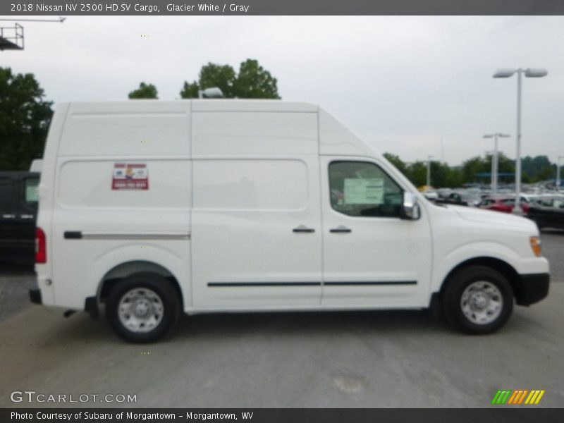 Glacier White / Gray 2018 Nissan NV 2500 HD SV Cargo