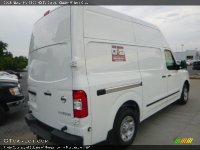 Glacier White / Gray 2018 Nissan NV 2500 HD SV Cargo